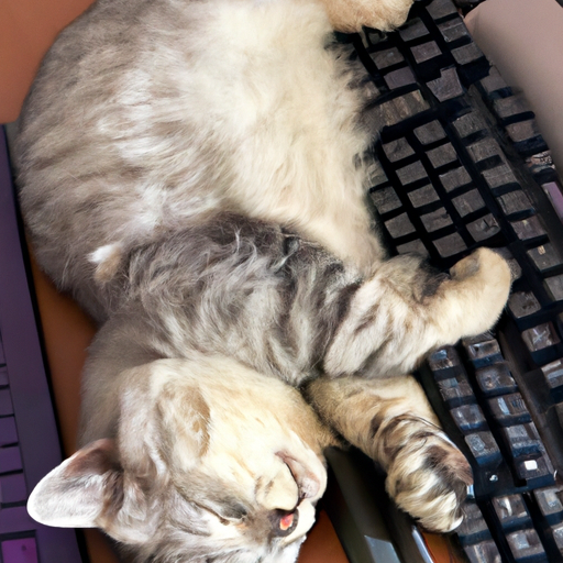 猫趴在键盘上(9张)